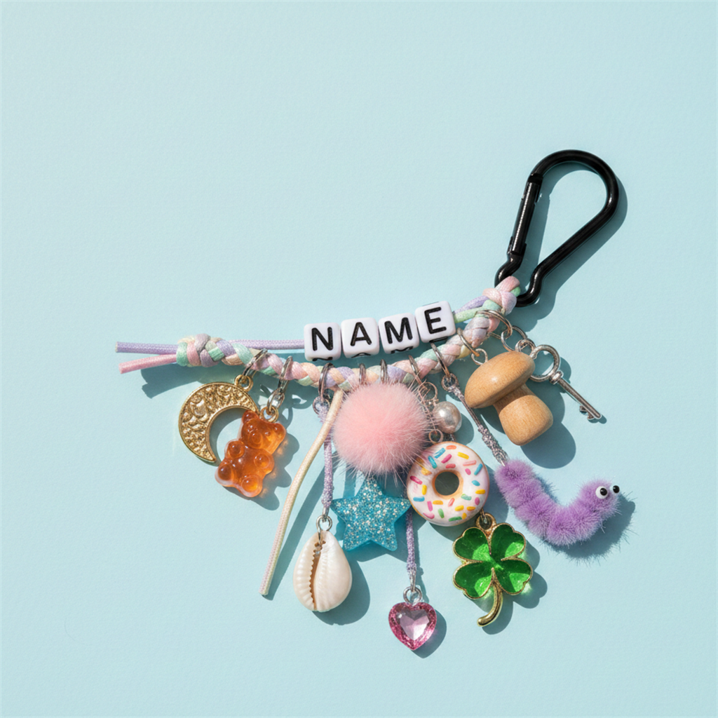 Handmade Pastel Bead Wristlet